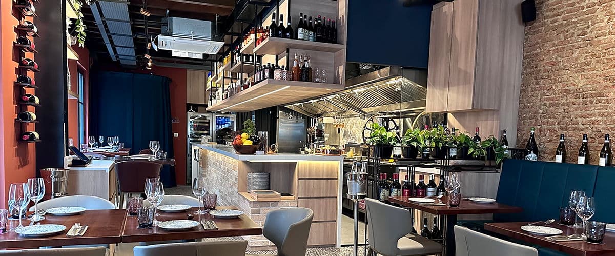 Griglia Open Fire Italian Kitchen Katong